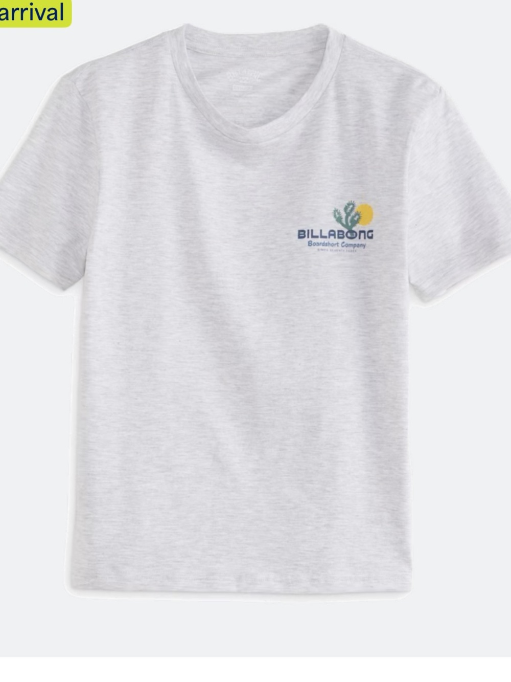 Billabong Boys Graphic Tee XL Gray Surf Skate T-Shirt
